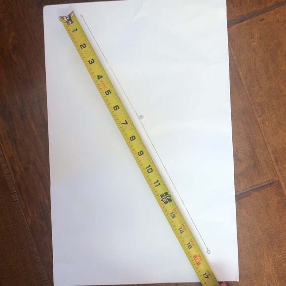 14K White Gold XS Pave Diamond Heart Necklace - Picture 10 of 14